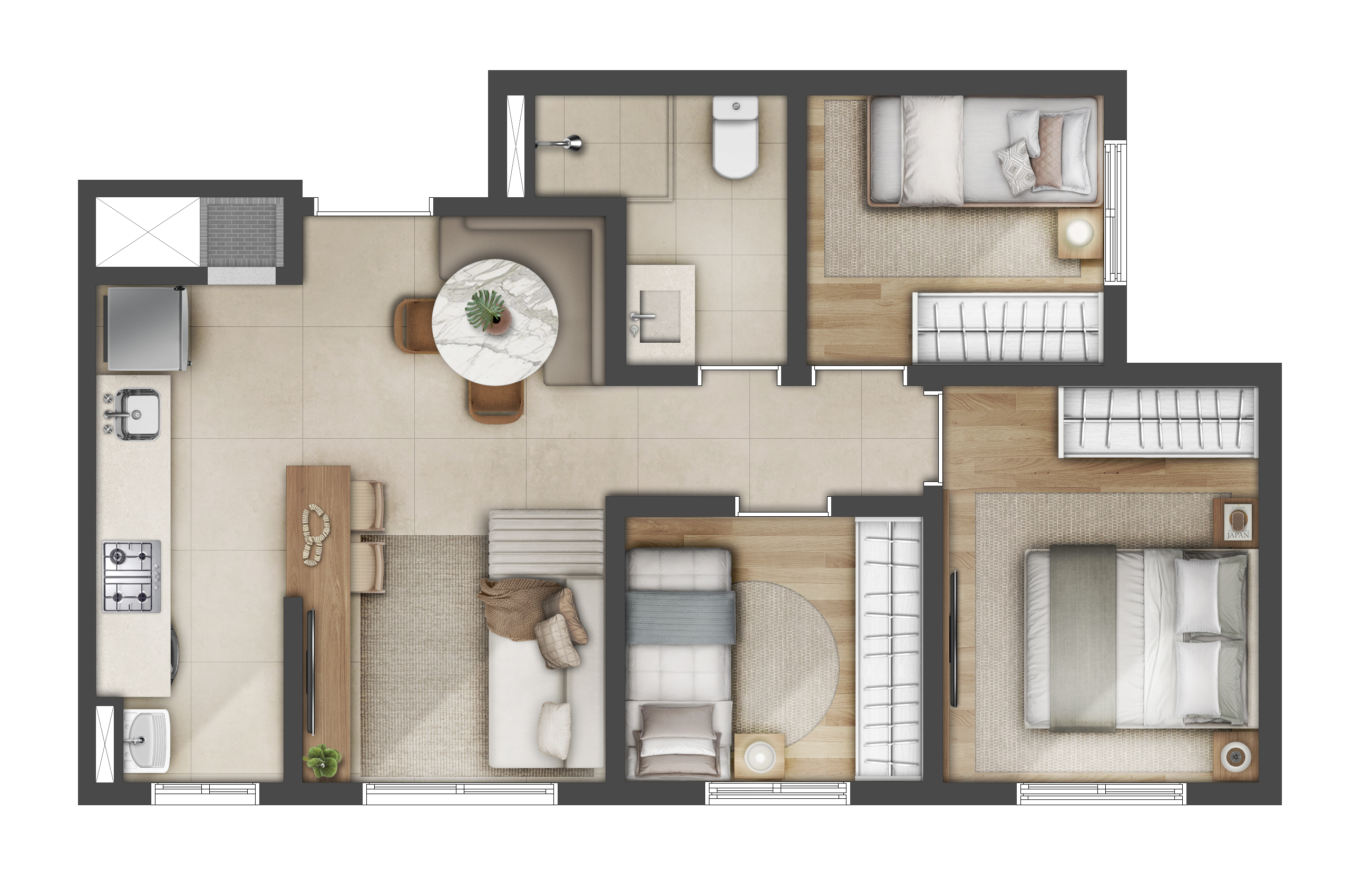 Planta 5 — Open Bosque — Passo D´Areia